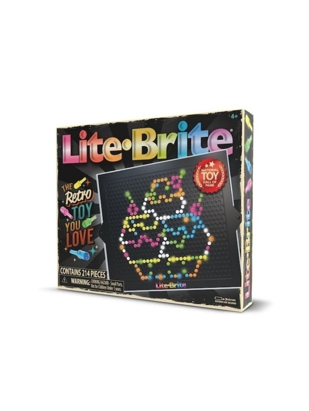Lite Brite by Hasbro Learning Toy with Neon Pegs New